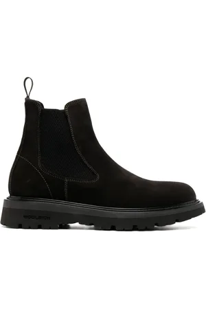 Woolrich Bottines New City en daim