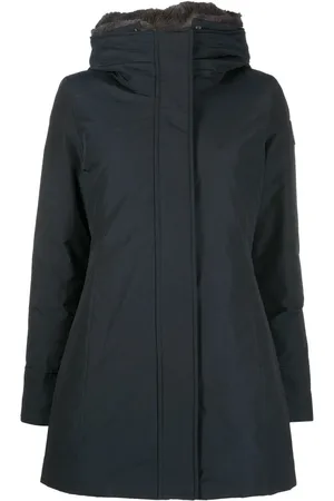Woolrich Hoodie zippé à patch logo