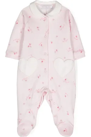 MONNALISA Pyjama en coton à appliqué cœur