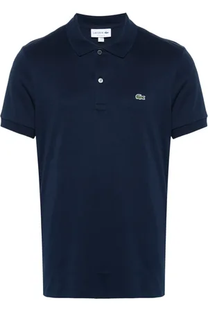 Lacoste Polo en coton à patch logo