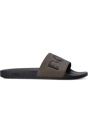 HUGO BOSS Claquettes à logo emé