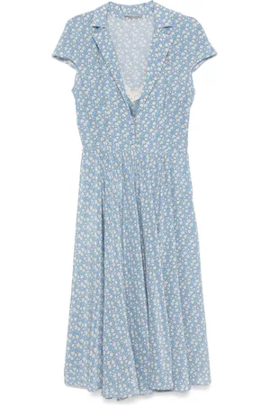 ERMANNO SCERVINO Robe mi-longue à fleurs