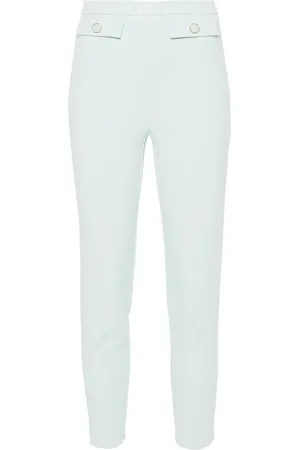 Elisabetta Franchi Pantalon slim à plaque logo