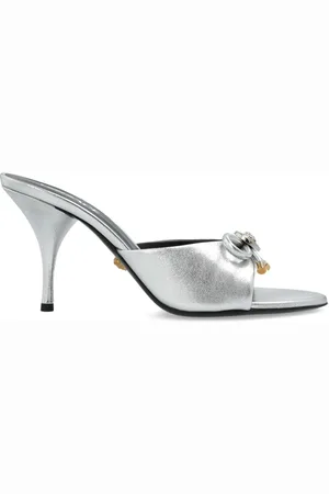 VERSACE Mules en cuir 85 mm