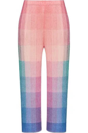 PLEATS PLEASE ISSEY MIYAKE Pantalon à design plissé