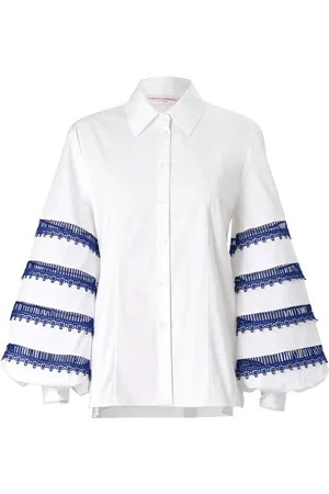 Carolina Herrera Chemise à détail en dentelle