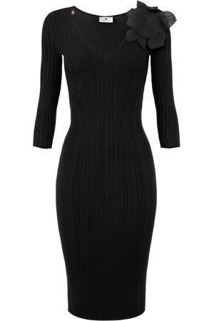 Elisabetta Franchi Robe mi-longue à fleurs