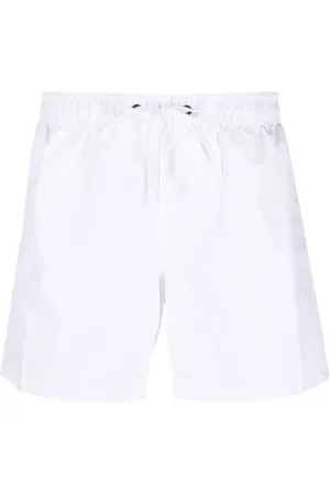 Sundek Short de bain rayé à patch logo