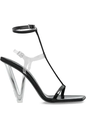 VERSACE Sandales 105 mm en cuir