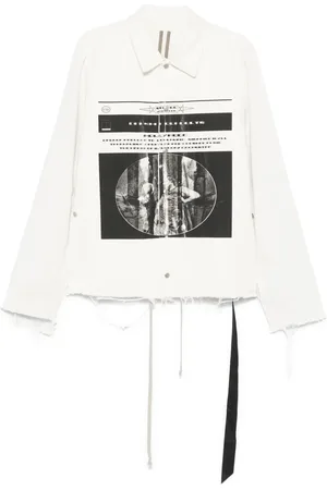Rick Owens Veste Snapfront