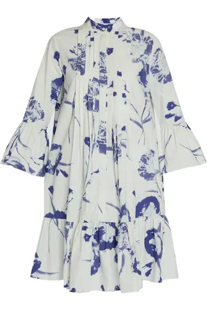 Erdem Robe mi-longue à fleurs