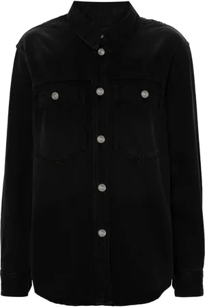 Isabel Marant Chemise en jean Talbot à effet délavé