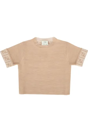 Fendi T-shirt à motif monogrammé