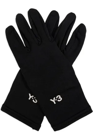 Y-3 Gants à logo imprimé