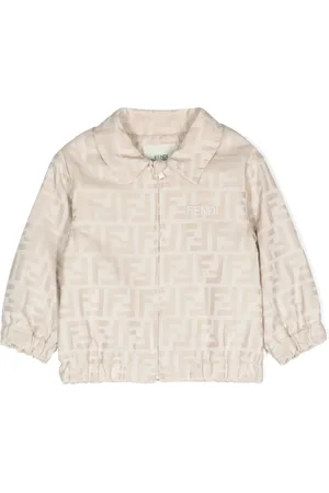 Fendi Veste à logo FF en jacquard