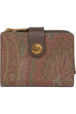 Etro Portefeuille à motif cachemire