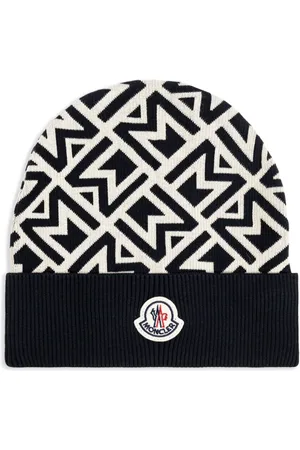 Moncler Bonnet à logo intégral