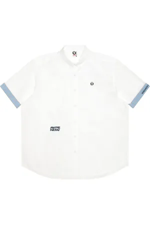 A Bathing Ape Chemise à logo appliqué