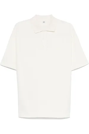 C.P. Company Polo à mini motif en jacquard