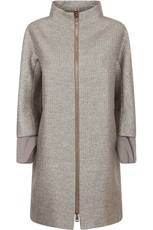 HERNO Manteau à fermeture zippée