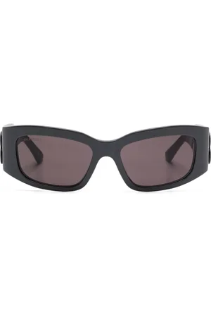 Balenciaga Lunettes de soleil à monture rectangulaire
