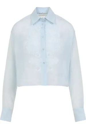 ERMANNO SCERVINO Chemise à coupe crop