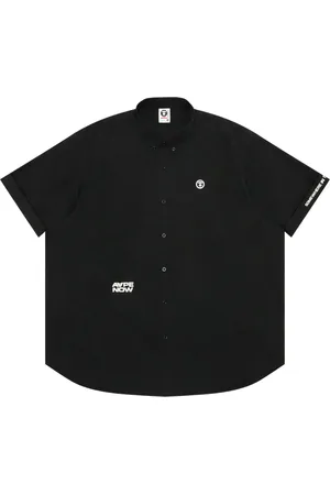 A Bathing Ape Chemise à logo appliqué