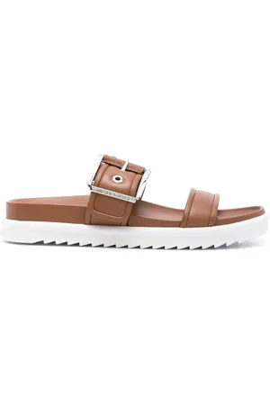 Michael Kors Claquettes Colby en cuir