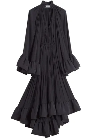 Lanvin Robe mi-longue à volants