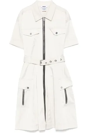 DKNY Robe courte à fermeture zippée