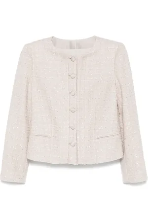 Emporio Armani Veste en tweed