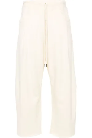 R13 Pantalon de jogging court à plis