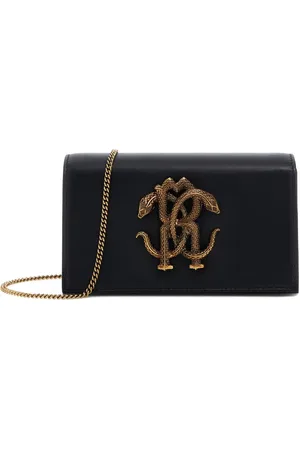 Roberto Cavalli Pochette à effet métallisé