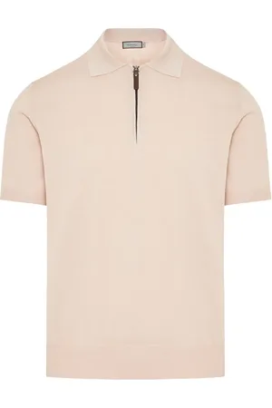 CANALI Polo à col zippé