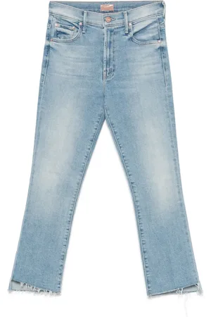 Mother Jean The Insider Crop Step Fray