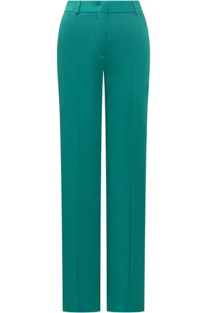 Alberta Ferretti Pantalon à coupe droite
