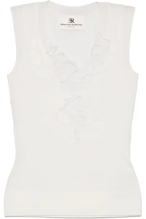 ERMANNO SCERVINO Haut en dentelle