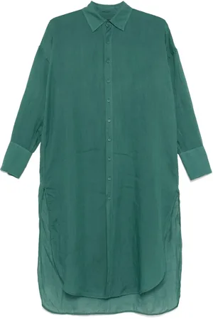 FISICO Robe mi-longue à col classique