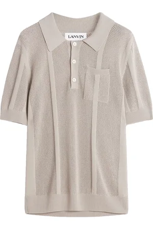 Lanvin Polo en maille ajourée