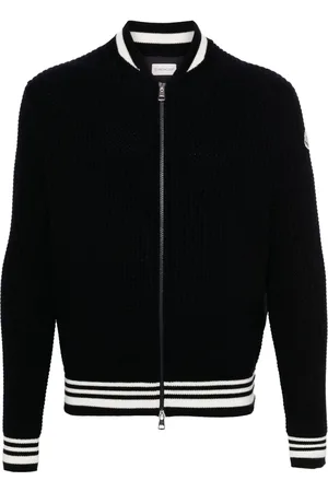 Moncler Cardigan en laine à design matelassé