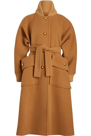 Patou Manteau à taille nouée