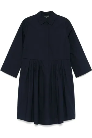 Emporio Armani Robe en coton à coupe courte