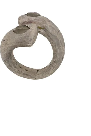 PARTS OF FOUR Bague Twisted Druid à design ouvert