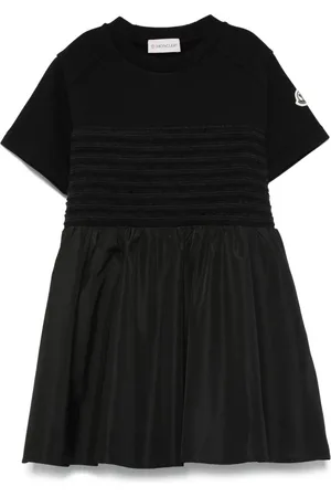 Moncler Robe à empiècements contrastants