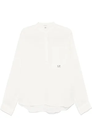 C.P. Company Chemise en lin à manches longues