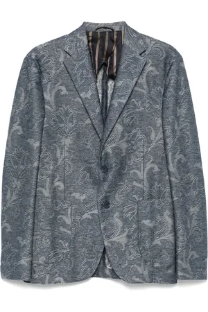 Etro Blazer à motif cachemire