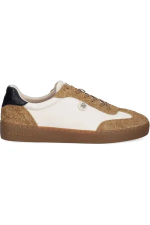 Michael Kors Baskets en cuir à logo embossé