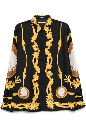 VERSACE Chemise Cameo en soie