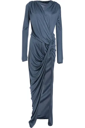 Atlein Robe drapée à col v