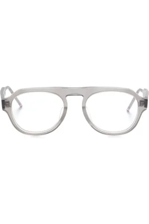 Thom Browne Lunettes de soleil à monture pilote
